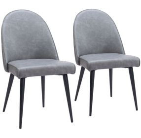 Silloth Gray Side Chair Set Of 2