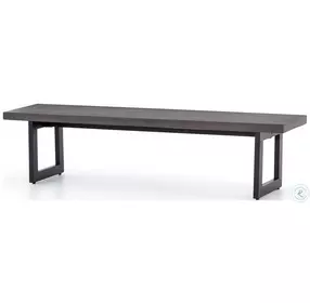 Judith Black Outdoor Dining Bench
