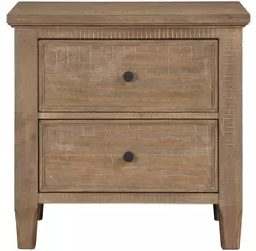 Riverdale Brown 2 Drawers Nightstand
