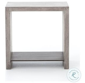 Hugo Dark Grey End Table