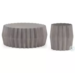 Gem Dark Grey Outdoor Occasional Table Set
