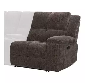 Bronco Plush Umber RAF Recliner