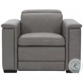 Lioni Mocha Power Motion Chair with USB Charging