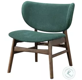 Adler Dark Green Upholstered Lounge Chair