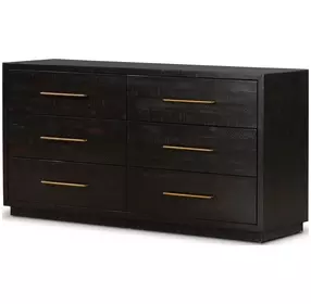 Suki Burnished Black Dresser
