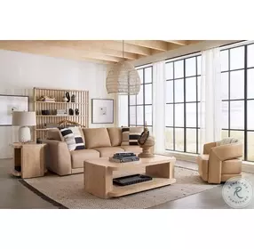 Retreat Light Brown Rectangle Occasional Table Set