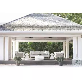 Kai White Outdoor Round Occasional Table Set