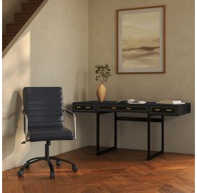 Mako Black Home Office Set