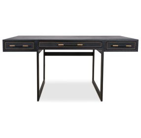 Mako Black 63" Writing Desk