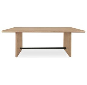 Madison Natural 82" Rectangular Dining Table