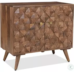 Veneto Matte Walnut Accent Cabinet