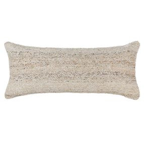 Shades Stella Caramel and Gray Rectangular Accent Pillow