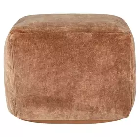 Poufs Heirloom Velvet Hazel Square Accent Pouf
