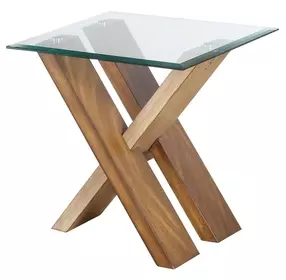 Tasha Brown Square End Table