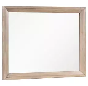Breckenridge Medium Brown Rectangular Dresser Mirror