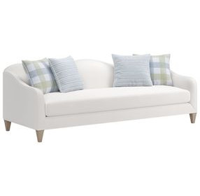 Artisan Upholstery Snow White 93" Jean Sofa