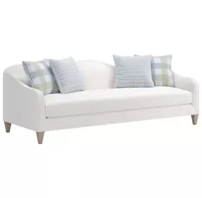 Artisan Upholstery Snow White Jean 93" Sofa