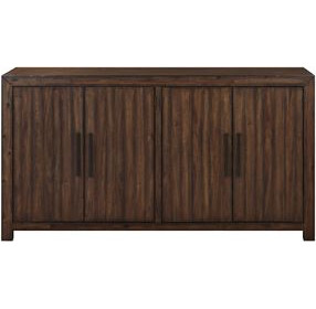 Auburn Dark Brown 4 Door Server