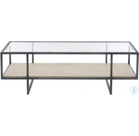Harlow Bronze Metal Rectangular Cocktail Table