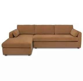Burrow Ginger Performance Fabric 2 Piece Modular Sleeper Sectional