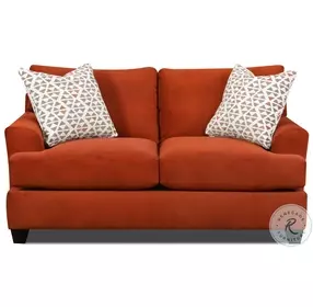 Emerson Burnt Orange Loveseat