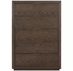 Athens Chocolate Brown 5 Drawer Chest