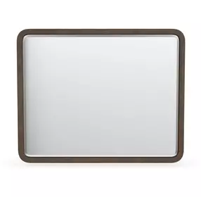 Athens Chocolate Brown Rectangular Wall Mirror