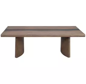Lyra Sierra Brown Rectangular Coffee Table