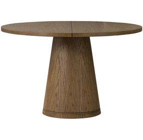 Lyra Sierra Brown 50" Round Dining Table