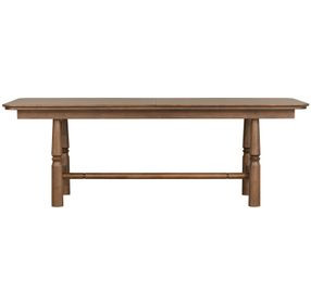 Azalea Walnut 106" Extendable Rectangular Dining Table