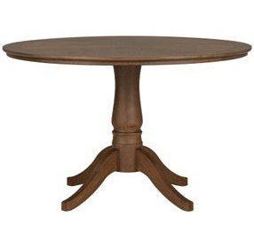 Azalea Walnut 48" Round Dining Table