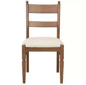 Azalea Oatmeal Performance Fabric Upholstered Dining Chair Set of 2