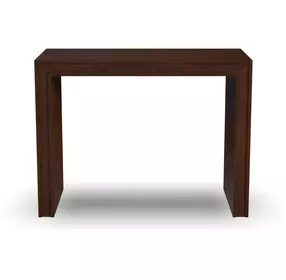 Waterfall Dark Brown Rectangular Accent Table