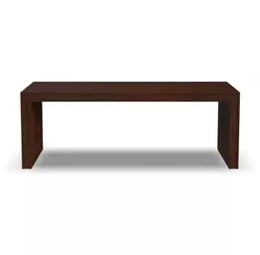 Waterfall Dark Brown Rectangular Coffee Table