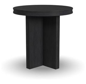 Waterfall Deep Ebony Round End Table