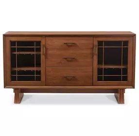 Lincoln Walnut 2 Door Buffet