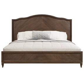 Bellevue Whiskey Brown King Platform Bed