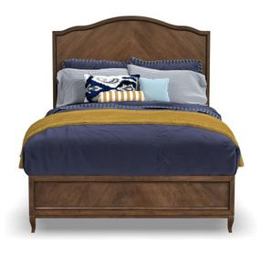 Bellevue Whiskey Brown Queen Platform Bed