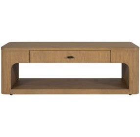 Normandy Warm Driftwood Rectangular Coffee Table