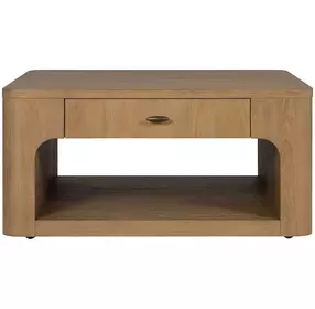 Normandy Warm Driftwood Square Coffee Table