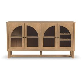 Normandy Warm Driftwood 4 Door Buffet