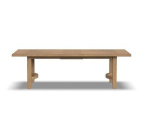 Normandy Warm Driftwood 100" Extendable Rectangular Dining Table