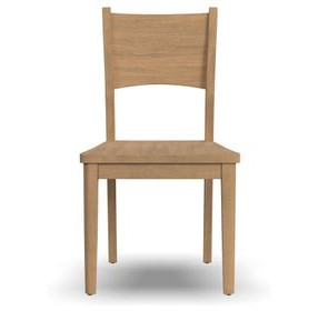 Normandy Warm Driftwood Dining Chair Set of 2