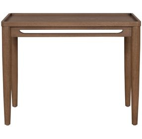Verona Medium Brown Rectangular End Table