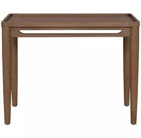 Verona Medium Brown Rectangular End Table