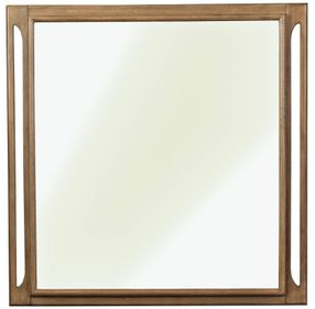 Verona Medium Brown Oak Rectangular Dresser Mirror