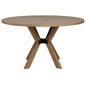 Millwork Rustic Umber 54" Round Dining Table