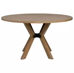 Millwork Rustic Umber 54" Round Dining Table