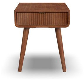 Ludwig Warm Walnut Square End Table