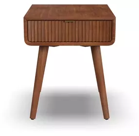 Ludwig Warm Walnut Square End Table